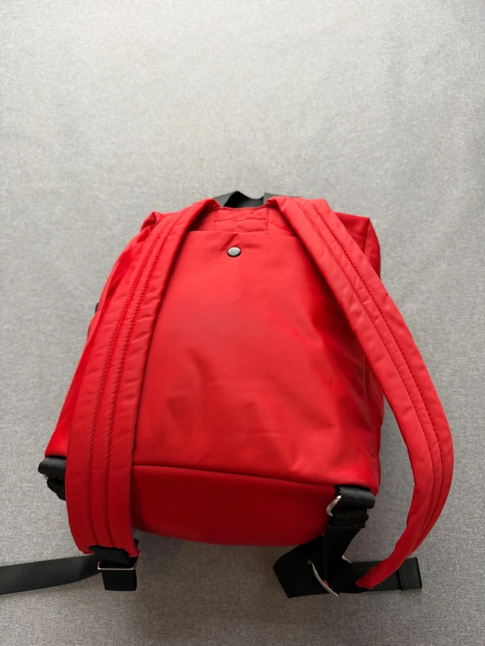 Shortly Love Ace Red Nylon Medium Backpack